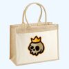 Cotton Pocket Jute Shopper Thumbnail