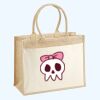 Cotton Pocket Jute Shopper Thumbnail