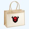 Cotton Pocket Jute Shopper Thumbnail
