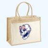 Cotton Pocket Jute Shopper Thumbnail