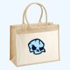 Cotton Pocket Jute Shopper Thumbnail