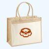 Cotton Pocket Jute Shopper Thumbnail