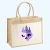 Cotton Pocket Jute Shopper Thumbnail