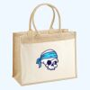 Cotton Pocket Jute Shopper Thumbnail
