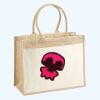 Cotton Pocket Jute Shopper Thumbnail