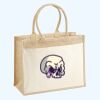 Cotton Pocket Jute Shopper Thumbnail