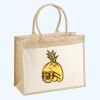 Cotton Pocket Jute Shopper Thumbnail