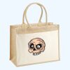 Cotton Pocket Jute Shopper Thumbnail
