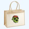 Cotton Pocket Jute Shopper Thumbnail