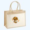 Cotton Pocket Jute Shopper Thumbnail