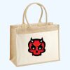 Cotton Pocket Jute Shopper Thumbnail