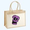Cotton Pocket Jute Shopper Thumbnail