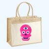 Cotton Pocket Jute Shopper Thumbnail