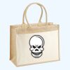 Cotton Pocket Jute Shopper Thumbnail