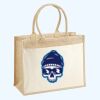 Cotton Pocket Jute Shopper Thumbnail