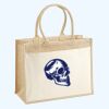 Cotton Pocket Jute Shopper Thumbnail