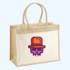 Cotton Pocket Jute Shopper Thumbnail