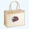 Cotton Pocket Jute Shopper Thumbnail