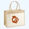 Cotton Pocket Jute Shopper Thumbnail