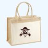 Cotton Pocket Jute Shopper Thumbnail