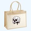 Cotton Pocket Jute Shopper Thumbnail