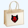 Cotton Pocket Jute Shopper Thumbnail