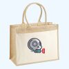 Cotton Pocket Jute Shopper Thumbnail