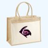 Cotton Pocket Jute Shopper Thumbnail
