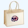 Cotton Pocket Jute Shopper Thumbnail