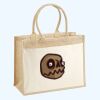 Cotton Pocket Jute Shopper Thumbnail