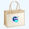 Cotton Pocket Jute Shopper Thumbnail