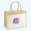 Cotton Pocket Jute Shopper Thumbnail