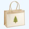 Cotton Pocket Jute Shopper Thumbnail
