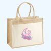 Cotton Pocket Jute Shopper Thumbnail