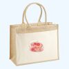 Cotton Pocket Jute Shopper Thumbnail