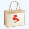 Cotton Pocket Jute Shopper Thumbnail