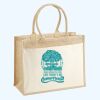Cotton Pocket Jute Shopper Thumbnail