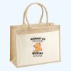 Cotton Pocket Jute Shopper Thumbnail