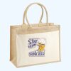 Cotton Pocket Jute Shopper Thumbnail