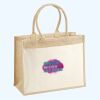Cotton Pocket Jute Shopper Thumbnail
