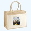 Cotton Pocket Jute Shopper Thumbnail