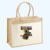 Cotton Pocket Jute Shopper Thumbnail