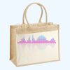 Cotton Pocket Jute Shopper Thumbnail