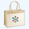 Cotton Pocket Jute Shopper Thumbnail