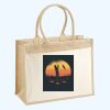 Cotton Pocket Jute Shopper Thumbnail