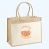 Cotton Pocket Jute Shopper Thumbnail