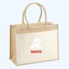 Cotton Pocket Jute Shopper Thumbnail