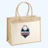 Cotton Pocket Jute Shopper Thumbnail