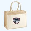 Cotton Pocket Jute Shopper Thumbnail