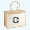 Cotton Pocket Jute Shopper Thumbnail